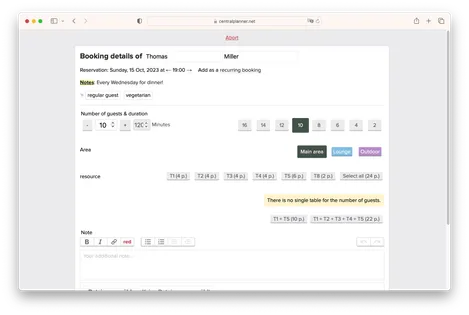 Combine tables when one table is not enough.